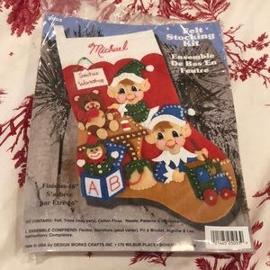 🎅 Busy Elves Felt Stocking Kit 🎅